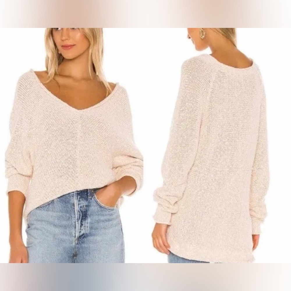 Free People Bright Lights Oversized Sweater